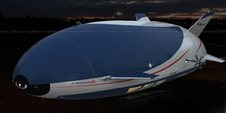 Illustration for article titled Aeroscraft ML866 Flying Yacht